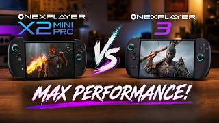 X2 Mini Pro vs OneXplayer 3 Performance test | pt.2