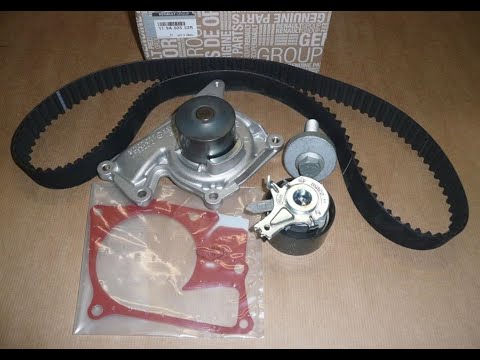 Комп. ремень грм ролики и помпы kangoo 1.5 dci - видео
