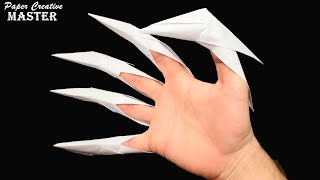 How to make dragon claws out of paper. Origami dragon claws
