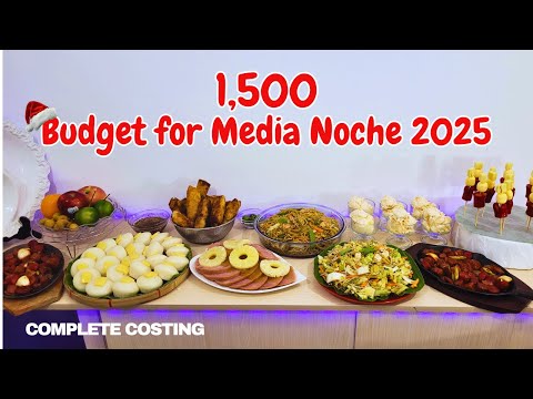 1,500 BUDGET FOR MEDIA NOCHE 2025 | Tipid tips atbp