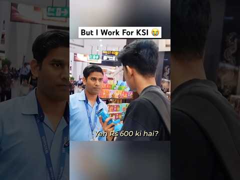 KSI At Delhi Airport😭
