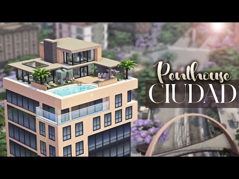 The Sims 4 Lovestruck: CIUDAD PENTHOUSE // EARLY ACCESS Speed Build