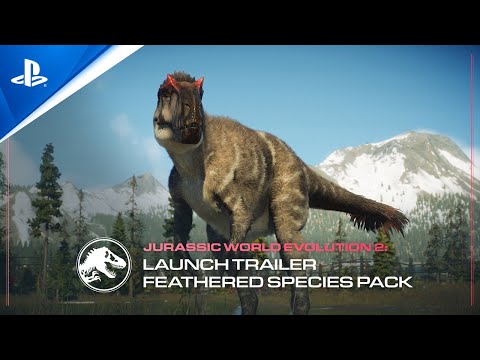 Jurassic World Evolution 2 - Feathered Species Pack Launch Trailer | PS5 & PS4 Games