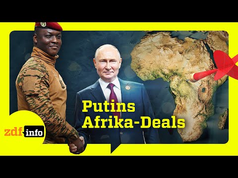 Söldner gegen Rohstoffe: Wie Putin Afrika beherrscht | ZDFinfo Doku