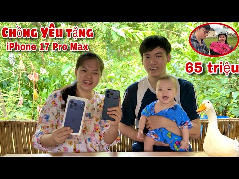 Bất Ngờ Được Chồng Yêu Tặng Điện Thoại IPhone 17 Pro Max Để Vợ Làm Việc Và Cùng Đi Ăn Tối Lãng Mạng