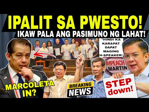 VIRAL: GINALAW NA ANG BASO! ROMUALDEZ MARCOLETA IPALlT BILANG H-SPEAKER? PBBM LIZA CHIZ ESCUDERO!