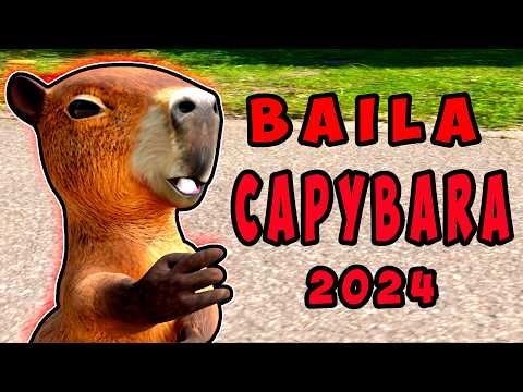 Baila CAPIBARA la EMOTISA INSANA | 2024 REMASTERIZADA | FULL HD | MEME MUSIC