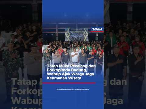 Video thumbnail Tatap Muka Pecalang dan Forkopimda Badung, Wabup Ajak Warga Jaga Keamanan Wisata
