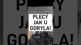 PLECY JAK U GORYLA! #fitness #kulturystyka