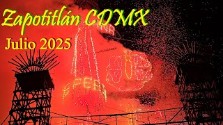 Pirotecnia y Espectaculo En Santiago Zapotitlán Julio 2025