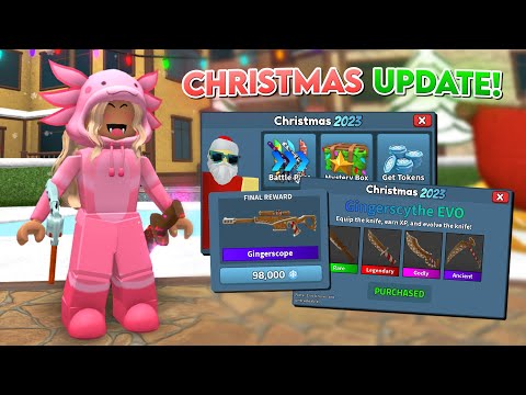 MM2 CHRISTMAS UPDATE 2023.. (Murder mystery 2)