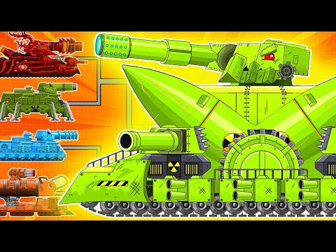 Why TANKS Are Failing Against The NEW DESTROYER DORA FORTRESS ROCKET - Cartoons about tank