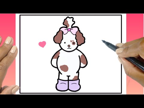 COMO DESENHAR BOBBIE GOODS CUTE PASSO A PASSO