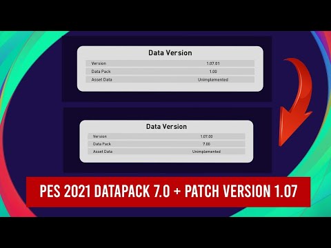 HOW TO INSTALL DATA PACK 7.0 + PATCH VERSION 1.07 PES 2021 IN 2025