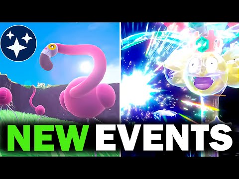 New SHINY OUTBREAK & TERA RAID Events in Pokemon Scarlet and Violet