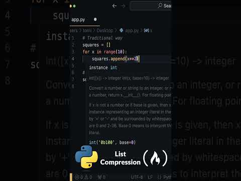 Python List Comprehensions in Seconds