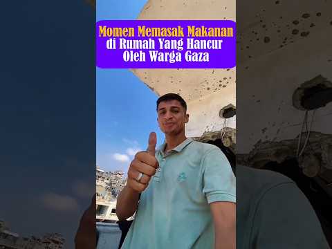 Momen Memasak Makanan di Rumah Yang H4nCVR Oleh Warga G4z4 #infounik #infodunia