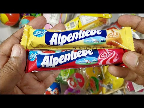 Yummy Alpenliabe Strawberry Chocolate Opening | ASMR