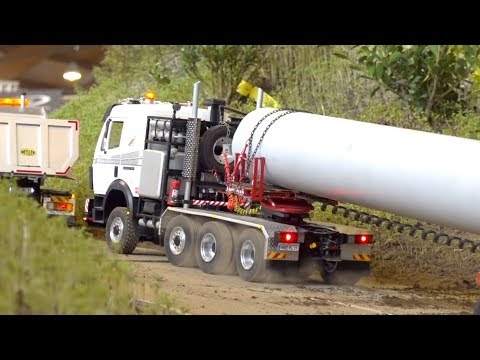 RC TRUCK SHOW I STUCKING ON HILL I PISTENBULLY I HEAVY HAULAGE TRANSPORT I