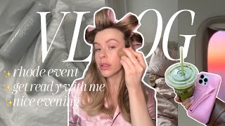 VLOG: вечеринка rhode, уютные сборы