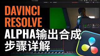 DaVinci Resolve Alpha输出合成步骤详解