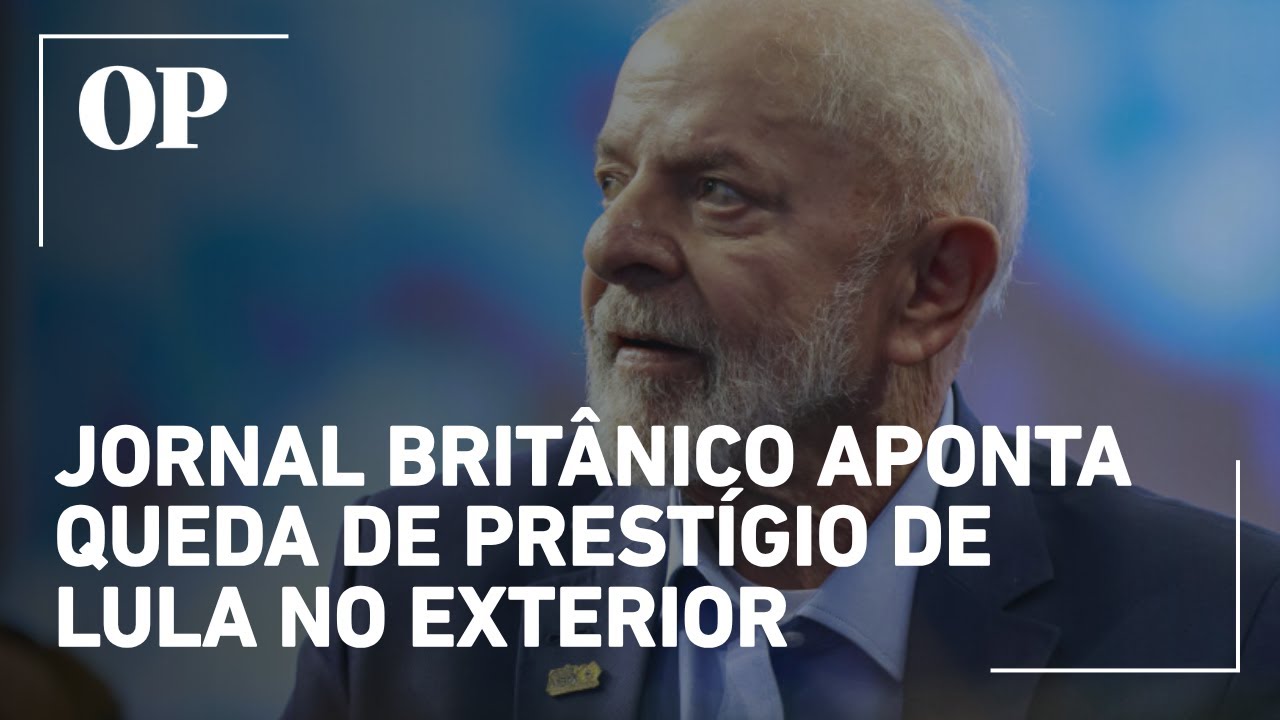 Jornal britânico aponta queda de prestígio de Lula no exterior e desgaste interno no Brasil