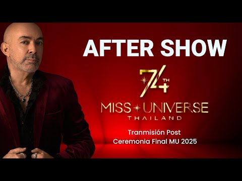 AFTER SHOW Miss Universe 2025 #MissUniverse #MissUniverse2025