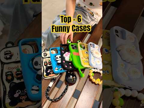 Top-6 Funny iPhone Cases #case24 #cutecase #iphonecases #kawaiicases #AestheticCases