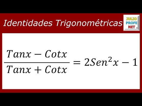 Demostración de identidades trigonométricas - Ej. 1