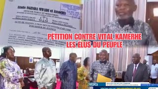 VITAL KAMERHE REÇOIT OFFICIELLEMENT SA PÉTITION, QUI VEUT SA TÊTE ET QUELLES CONSÉQUENCES POLITIQUE?
