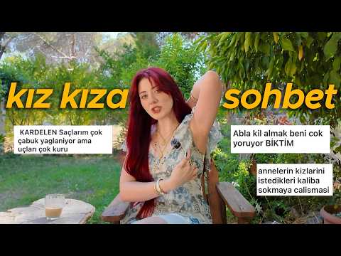 kıl tüy işleri, kararmalar, anne sorunları 🎀 girltalk