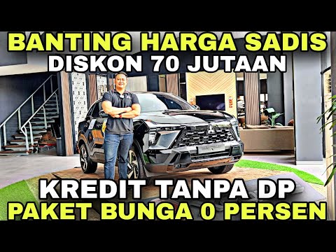 OBRAL STOCK 2024 !! MITSUBISHI DISKON 70 JUTAAN, KREDIT TANPA DP