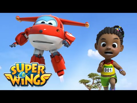 ✈️ Race Against Time | Super Wings | Cartoons for Kids