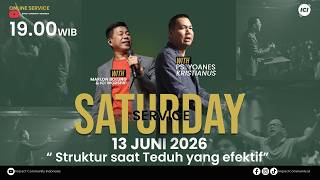 SATURDAY SERVICE | 13 JUN | STRUKTUR SAAT TEDUH YANG EFECTIF (PART 2) | PS. YOANES KRISTIANUS