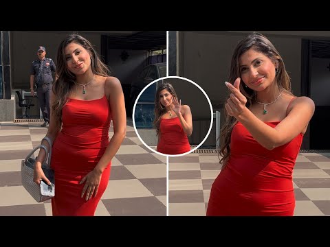 Bigg Boss Girl Sana Sultana's Red-Ravishing Avatar For A College Event In Mumbai | Spotted