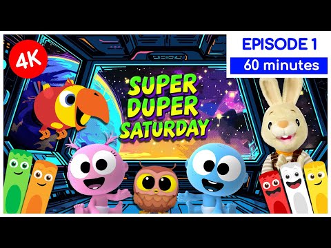 New Series! | Super Duper Saturday - Ep 01 in 4K | Color Crew | Larry | GooGoo | GaaGaa | Baby First