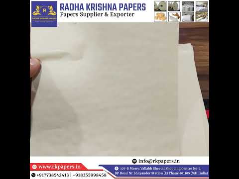 MG Kraft Paper Light Shed 40-80 Gsm and 18-30 BF