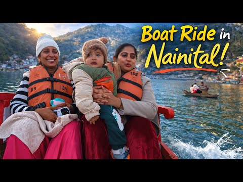 Duggu First Boat ride in Nanitaal 😀♥️