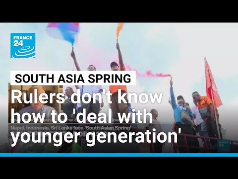 YouTube video thumbnail: Asia's Gen Z Uprising: Youth Reject 'Corrupt, out-of-Touch' Ruling Class Sporting Lavish Lifestyles