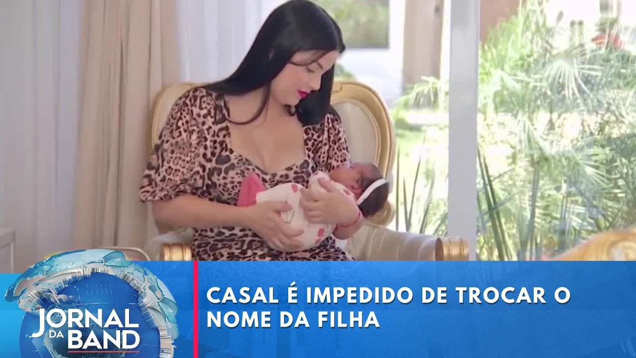 Casal é impedido de trocar o nome da filha