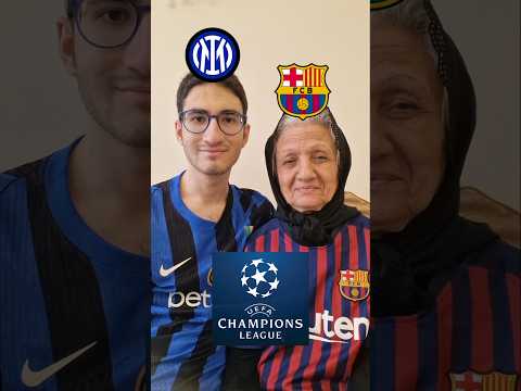 Penalty shootout in FC 25 UEFA Champions League with my grandma Part 5 (Barcelona vs Inter Milan)