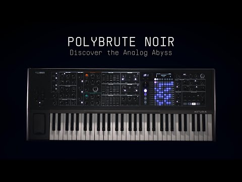 PolyBrute Noir | Stealth morphing polysynth | ARTURIA