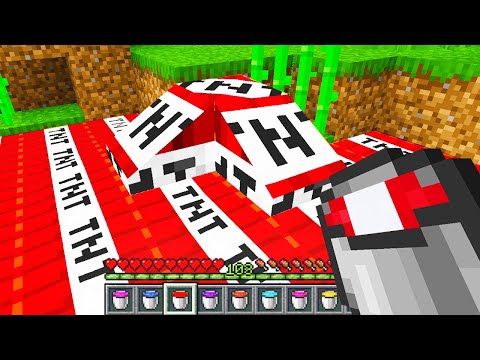 Minecraft, But Every Item Is Liquid...