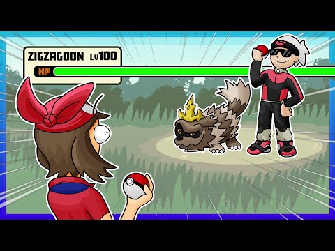 Can I Beat Pokemon with only ONE Zigzagoon?