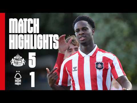 Ogunsuyi Hat-Trick In Five-Star Win! | Sunderland U21s 5 - 1 Nottingham Forest U21s | PL2 Highlights