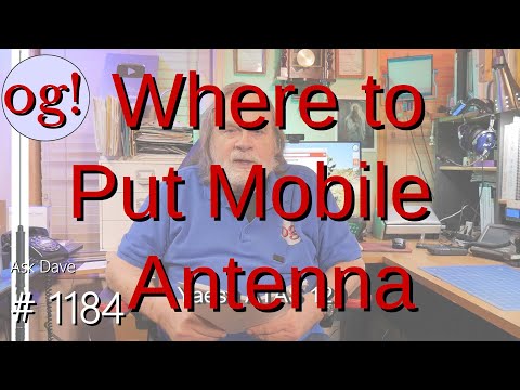 Where To Put Mobile Antenna (#1184)