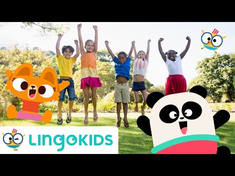 EVERYBODY PLAY OUTDOORS SONG 🤸‍♂️🎶 Move More Month with Lingokids