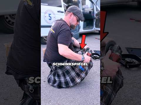Kann man mit einem Schminkspiegel ein Auto Reparieren?