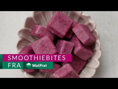 Smoothiebites - sunt og godt | MatPrat