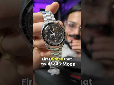 This watch defeated Rolex in Space mission- Omega Speedmaster unboxing!